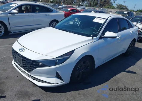 2023 Hyundai Elantra Blue z USA, uszkodzony, nr VIN KMHLM4AJ7PU047007